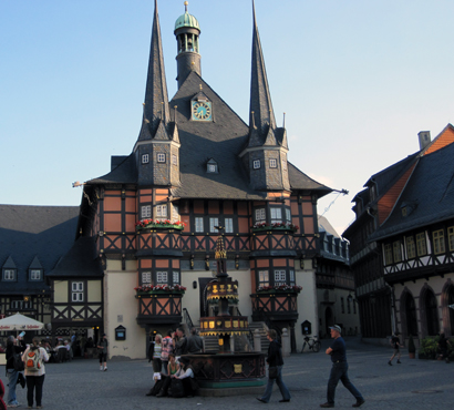 Wernigerode, die bunte Stadt am Harz Rathaus